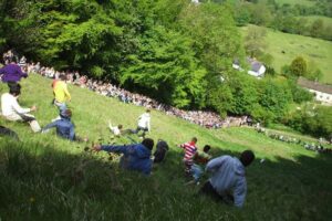Cheese rolling