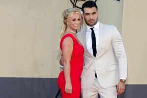 Britney Spears with Sam Asghari