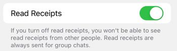WhatsApp Read Receipts